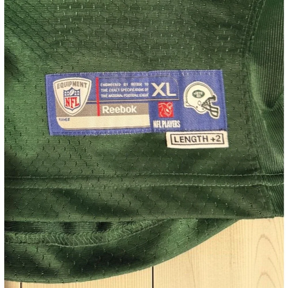 Brett Favre #4 Jersey Reebok +2 New York Jets Boys or Girls Youth Size XL 18-20